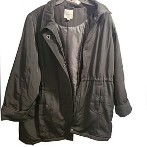 Croft & Barrow Black Women's Puffy Style Coat SIZE 2X